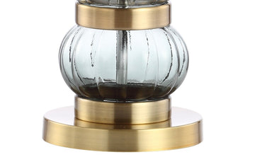 Linna 27.5" Glass/Metal Table Lamp - JONATHAN Y